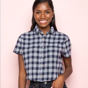 Felix Plaid Top